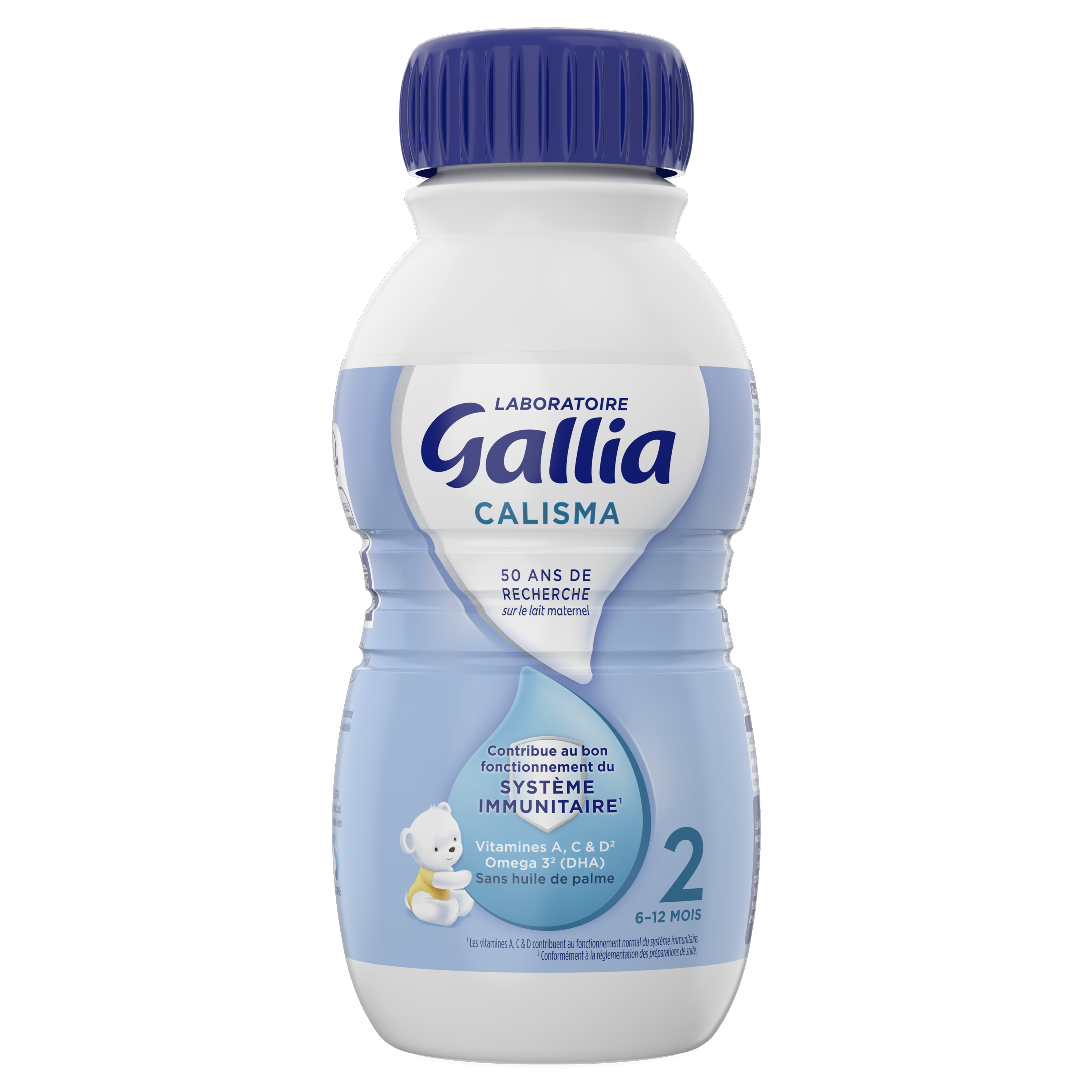 GALLIA Gallia Calisma 2 lait 2ème âge liquide dès 6 mois 4x20cl 4x20cl pas  cher 