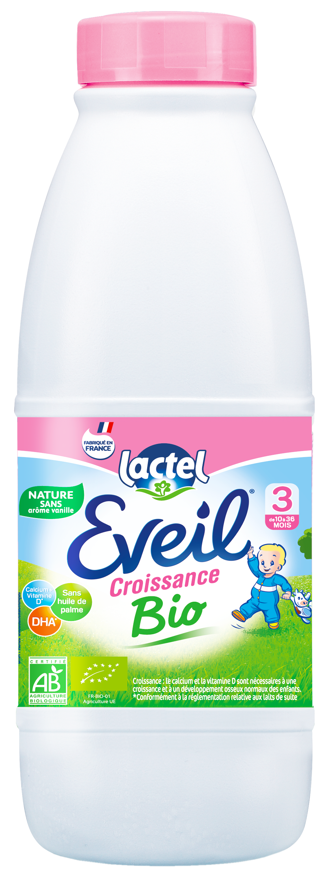 Lait de croissance bio, Dès 10 mois